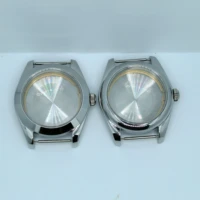 40mm sapphire glass case stainless steel fit nh36 nh35 automatic movement
