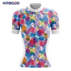 Летняя новая женская веломайка HIRBGOD 2021, дышащий спортивный топ с впитывающим пот, футболка для внедорожного велосипеда, женская