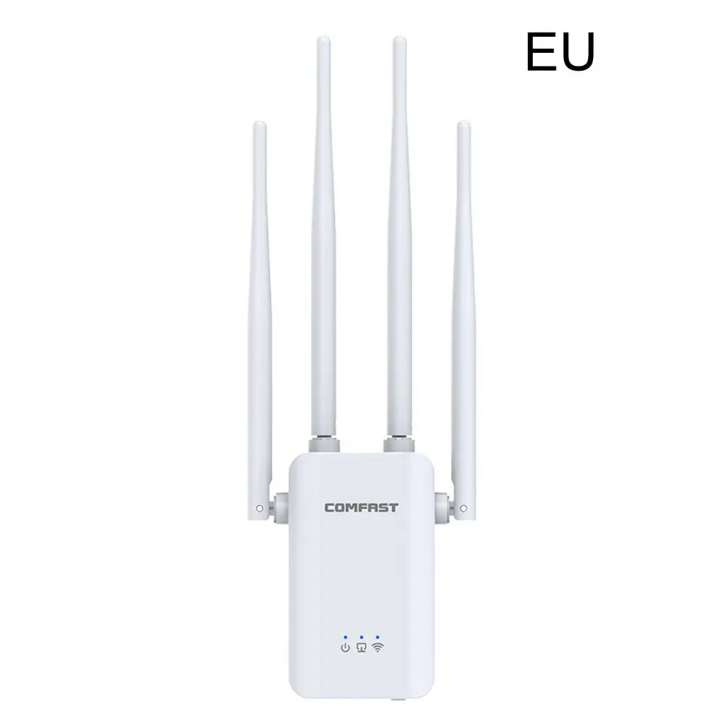 

Wireless WiFi Repeater WiFi Extender 300Mbps Router WiFi Signal Amplifier WiFi Booster 4 Antennas 300Mbps Single Frequency