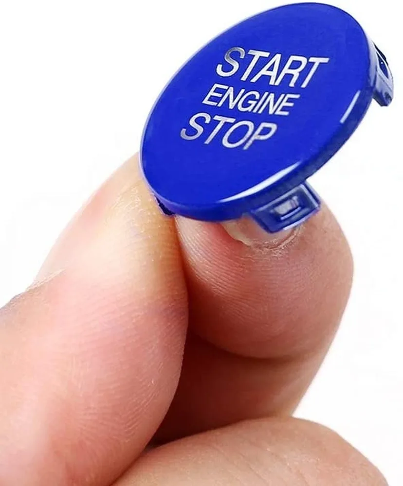 ABS автомобильный двигатель старт стоп переключатель Крышка отделка 1 шт. для Alfa