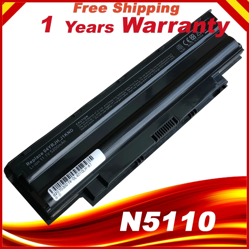 Аккумулятор для ноутбука Dell Inspiron N5020 новая батарея N5030 N5040 N5050 N4010 N5010 N5110 N7010 N7110 Vostro