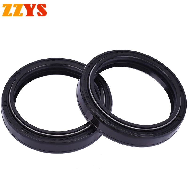 

Motorcycle Front Shock Absorber Fork Damper Oil Seal For WHITE POWER - WP 46 MM FORK TUBES For Yamaha YZ125 YZ250 YZ 125 250