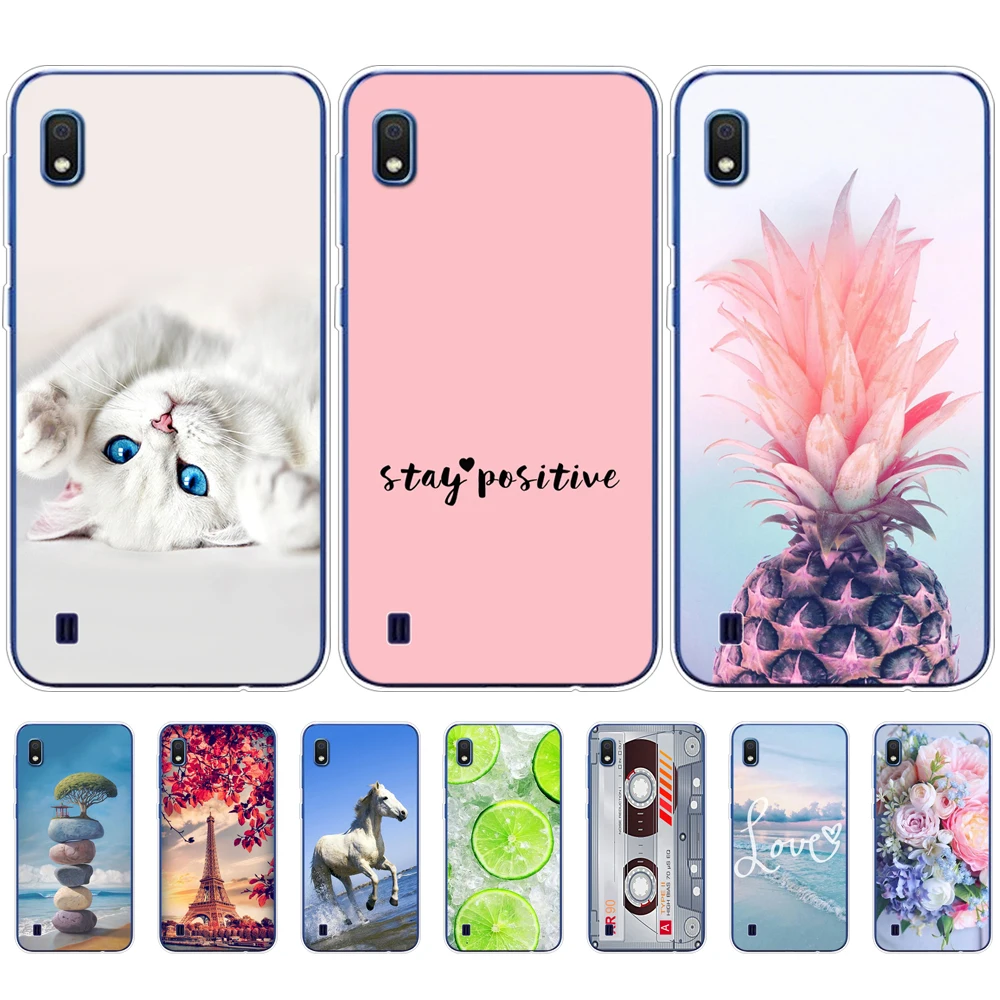 For Samsung A10 Case Soft TPU Silicon Back Phone Cover For Samsung Galaxy A10 GalaxyA10 SM-A105F A105 A105F Protective Coque