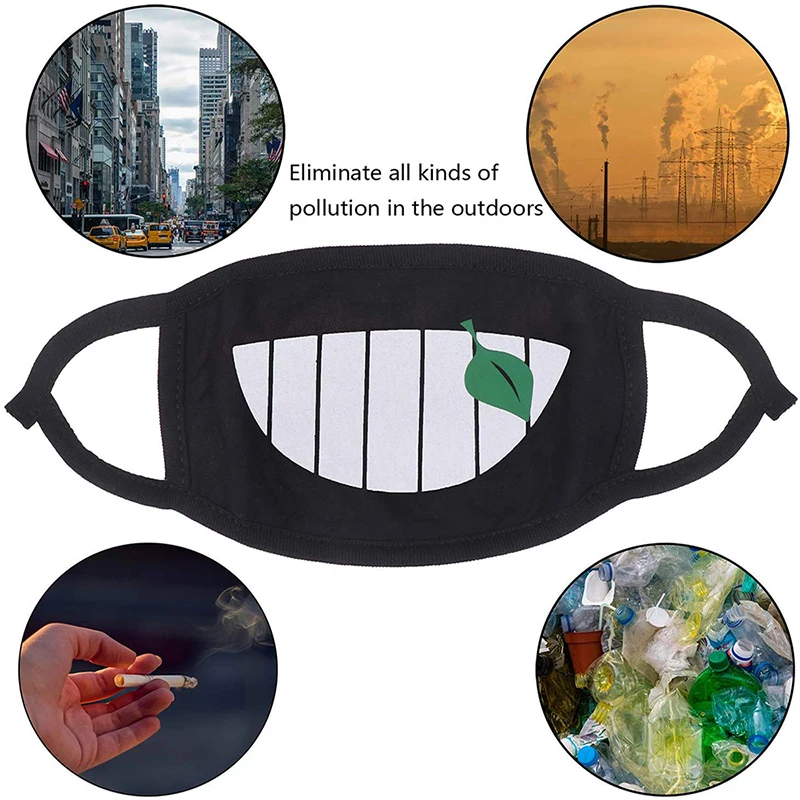 Пылезащитная маска для рта Поп аниме хлопковая лица многоразовый тканевый