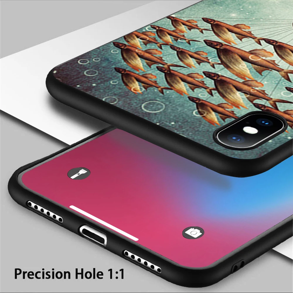 Мягкий силиконовый чехол Coque среди диких цветов для iPhone 11 Pro Max X 5S 6 6S XR XS 7 8 Plus