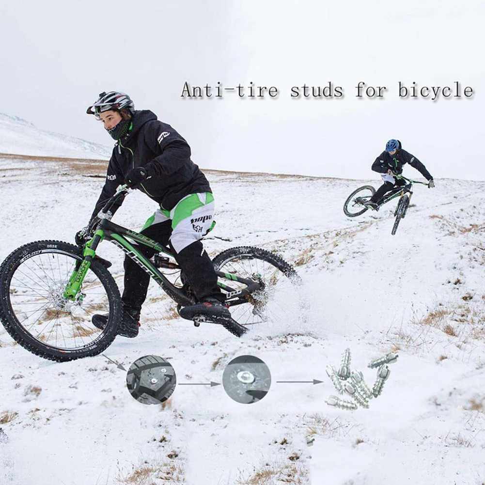 Зимние 9 мм карбидный винт вольфрамовые шипы для шин зимние против скольжения
