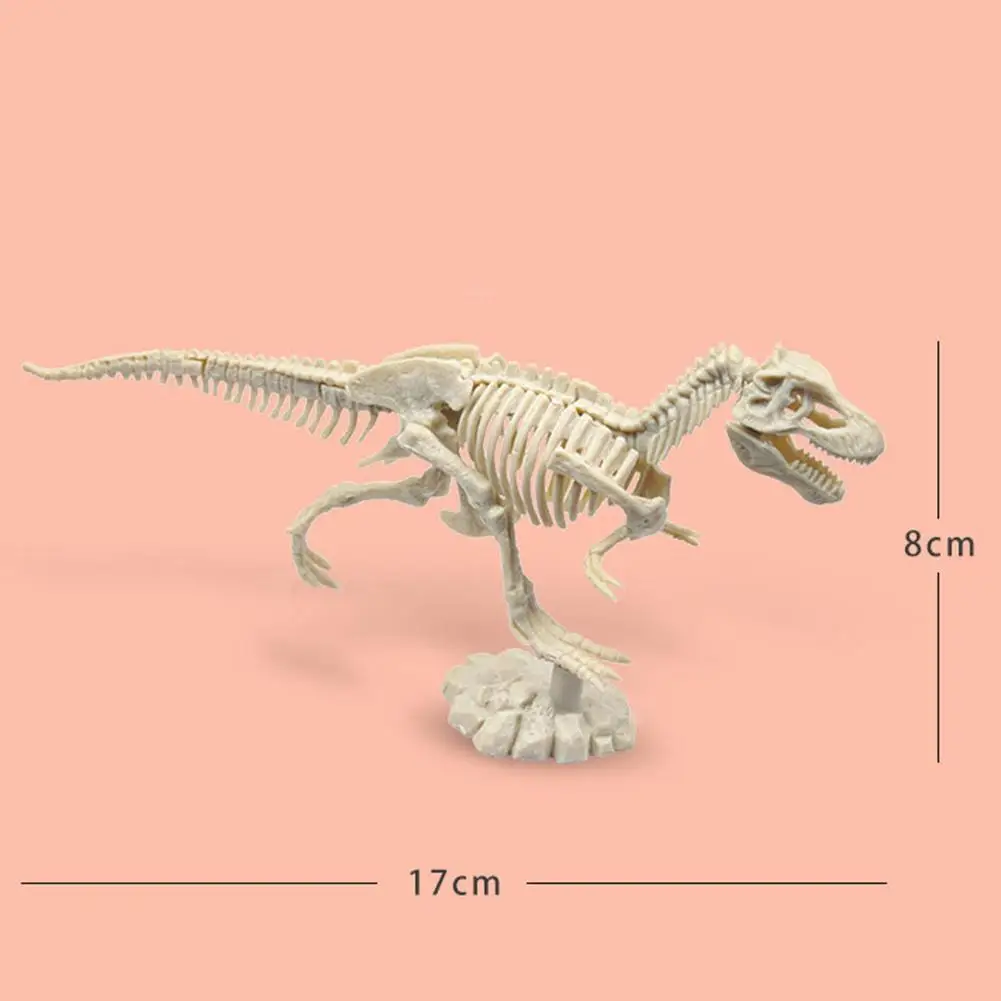 

Kids DIY Assembly Dinosaur Skeleton Animals Excavation Dig Up Kit Simulation Archaeological Handmade Education Cognition Toy