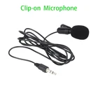 Портативный мини-микрофон 1,5 м с креплением, конденсаторный микрофон для ПК, ноутбука, аудио, студийный проводной микрофон (без телефона)