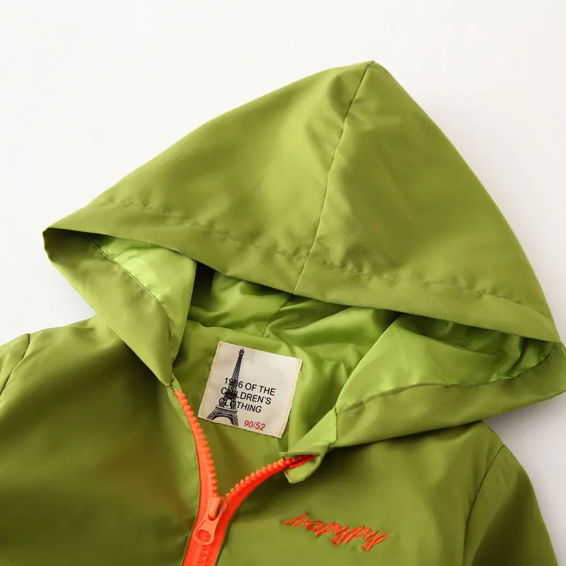 

Baby Boys Hooded Windbreaker Kids Patchwork Zipper Jacket Autumn Children Long Sleeve Camouflage Tops for Toddler Casual Clothes