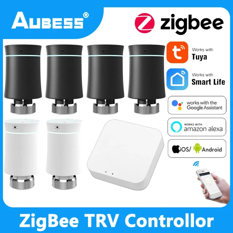 

Термостат ZigBee 3,0 с поддержкой Alexa и голосовым управлением