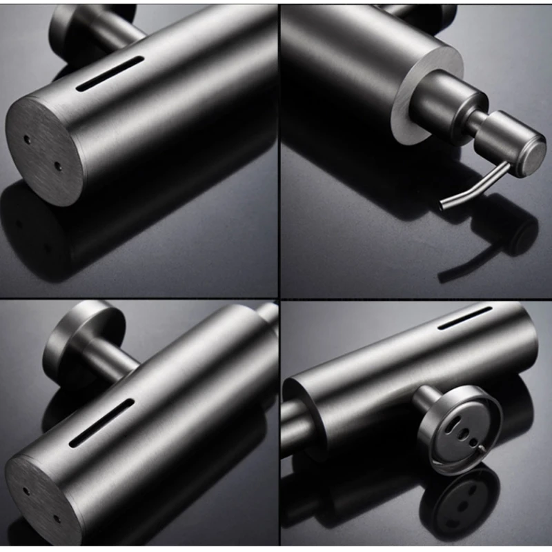 

Stainless Steel Soap Dispenser Bathroom Shampoo Wall Mounted Soap Dispenser