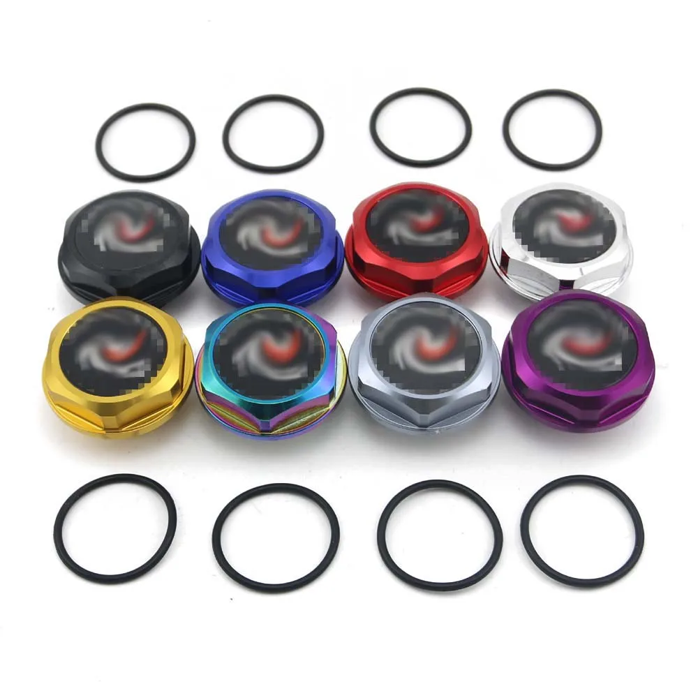 Новое поступление алюминиевая крышка клапана двигателя Крышка Масляного