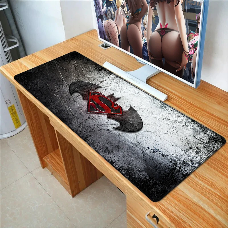 

Large Supermans Mouse Pad PC Gamer Laptop Keyboard Desk Mat Gaming Accessories Carpet Tapis De Souris Gamers Decoracion Mousepad