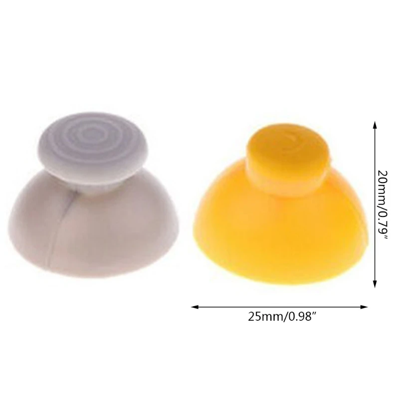 

H054 1sets Replacement Analog Joystick Thumb Stick Silicone Cap for Nintend for Game Cube NGC GC Controller