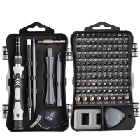 precision screwdriver kit 112 in 1 with 98 magnetic bits screwdriver repair tool kit for mobile phone tablet electronic device