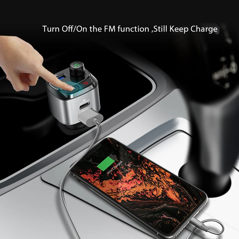 CDEN Bluetooth 5 0 FM передатчик автомобиля MP3 плеер U диска музыкальный плейер приемник