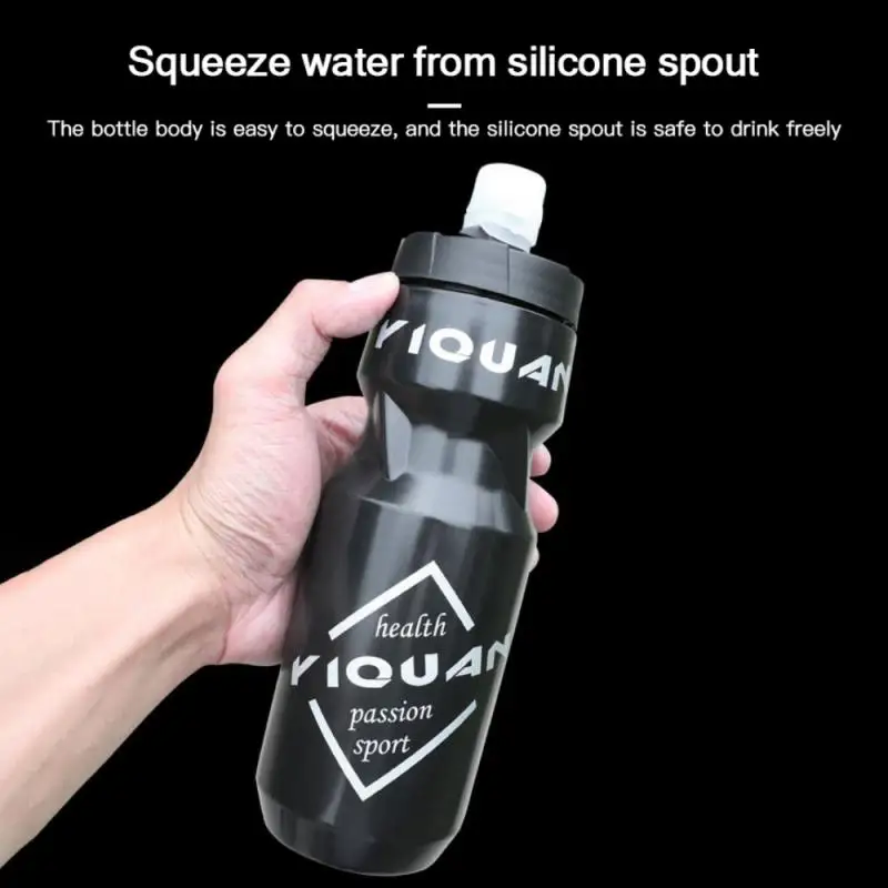 

PC Plastic Water Bottle Riding Equipment Portable Big Capacity Durable Bottle Sports Water Bottle Mountain Bike With Dust Cover