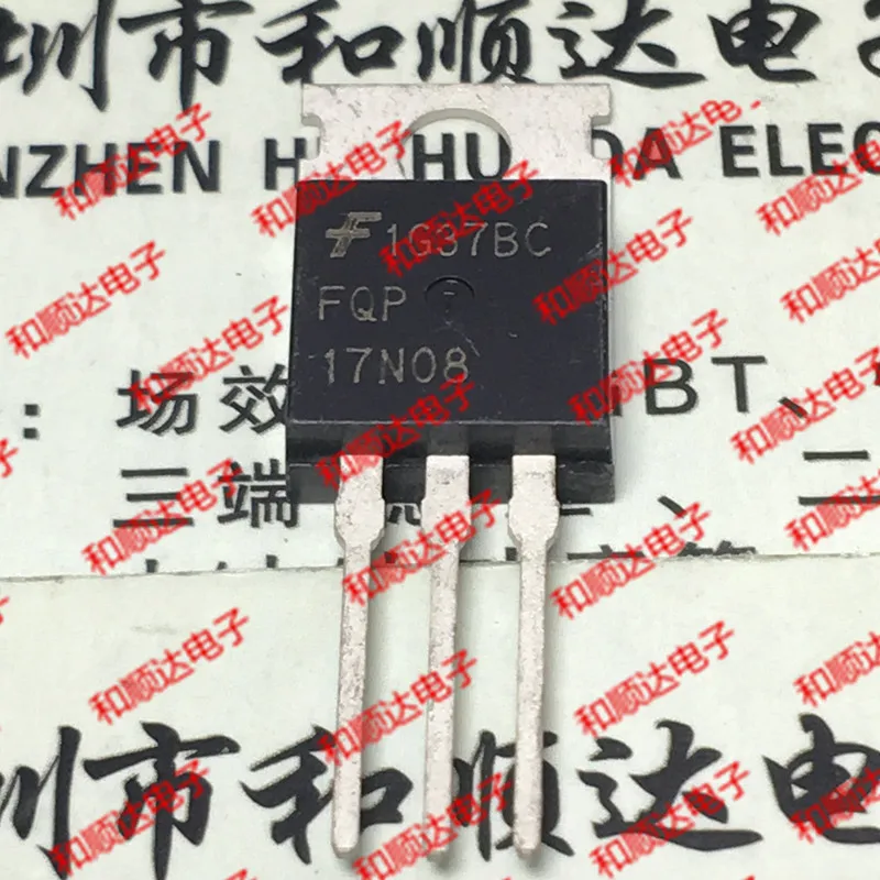 Оригинальный Новый/5 предметов в лоте FQP17N08 220 16.5A 80V|Регуляторы