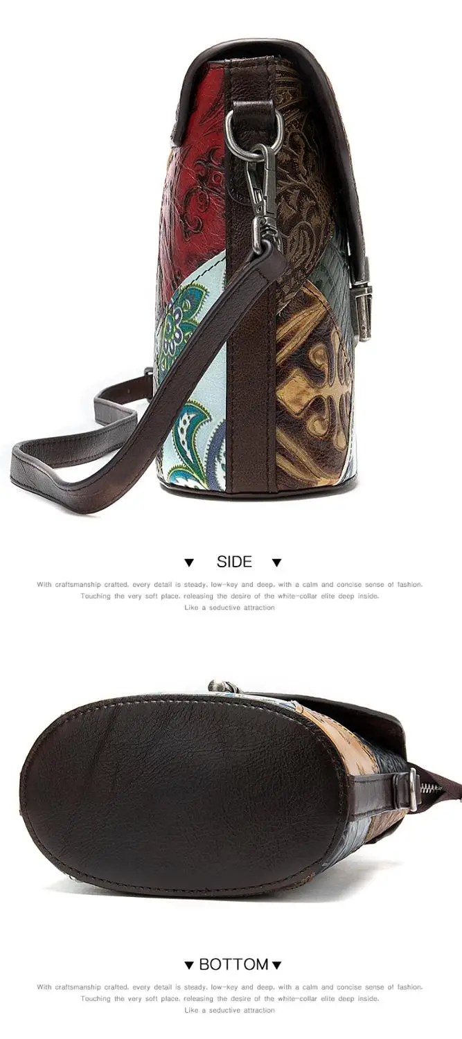 Модная роскошная женская сумочка MAHEU из натуральной кожи повседневная дорожная