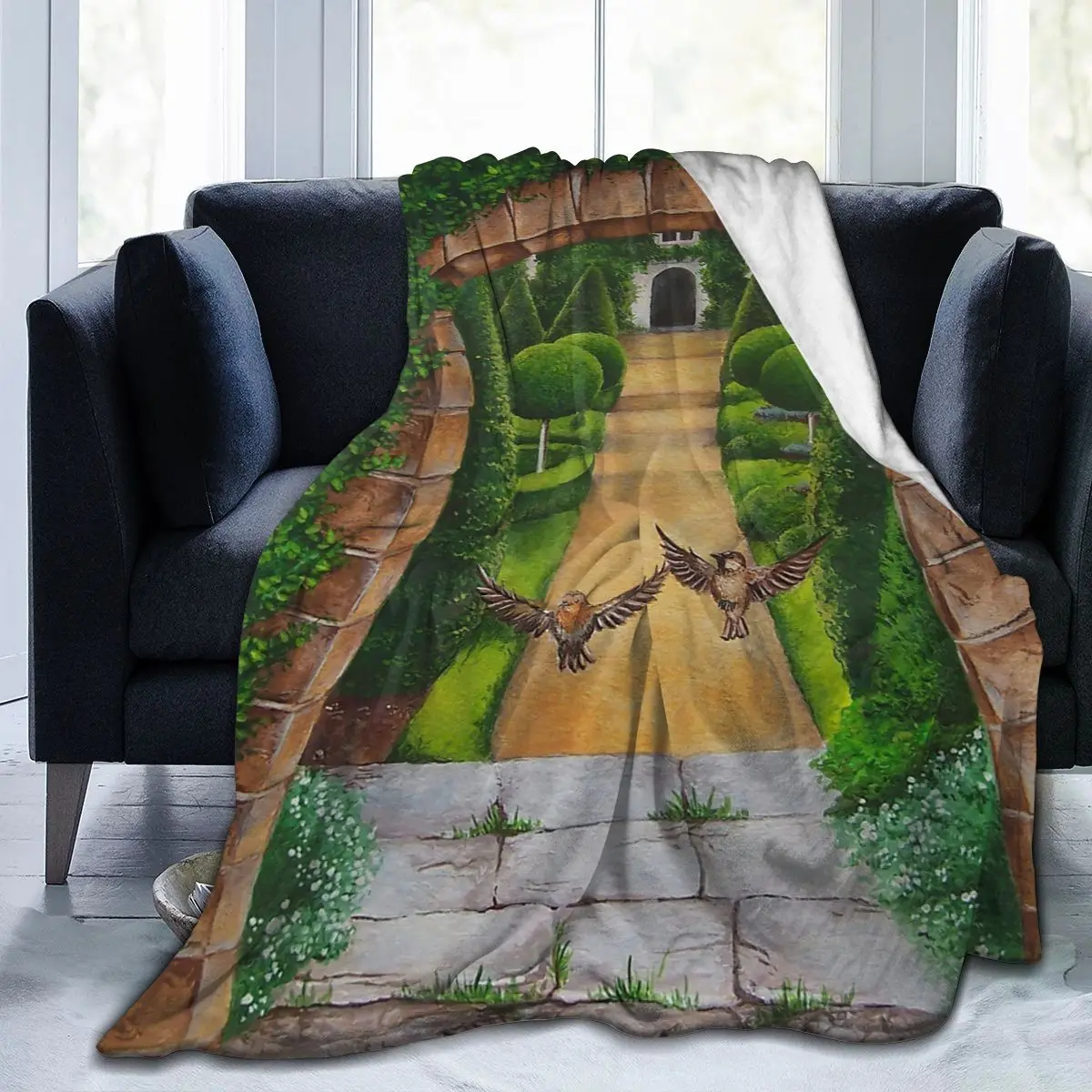 

Ультрамягкое одеяло для дивана, покрывало, мультяшное Фланелевое постельное белье, покрывало для дивана, украшение для спальни для детей и ...