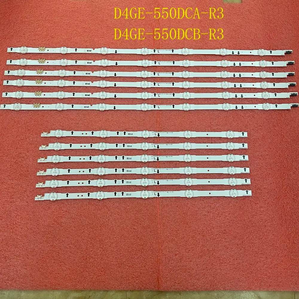 Светодиодная лента для подсветки Samsung UE55H5500 UE55H6200 UE55H6400 UE55H6500 UE55H6290 UE55J5100 UE55J5200 UE55J5600