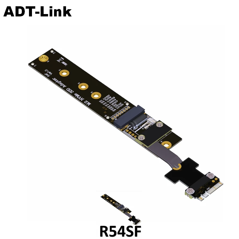 M.2 WiFi A.E ключ для NVMe SSD удлинитель кабеля адаптер PCIe3.0 x1 полная
