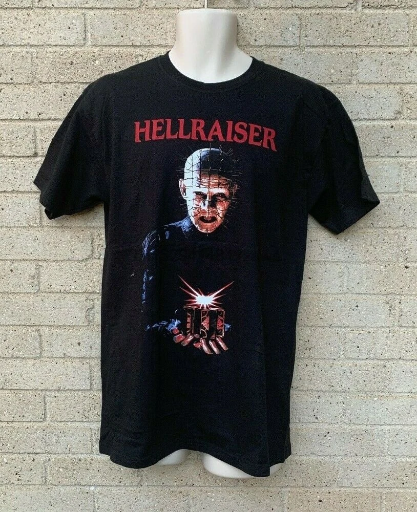 

Футболка среднего размера Hellraiser, ужасы, ценобиты