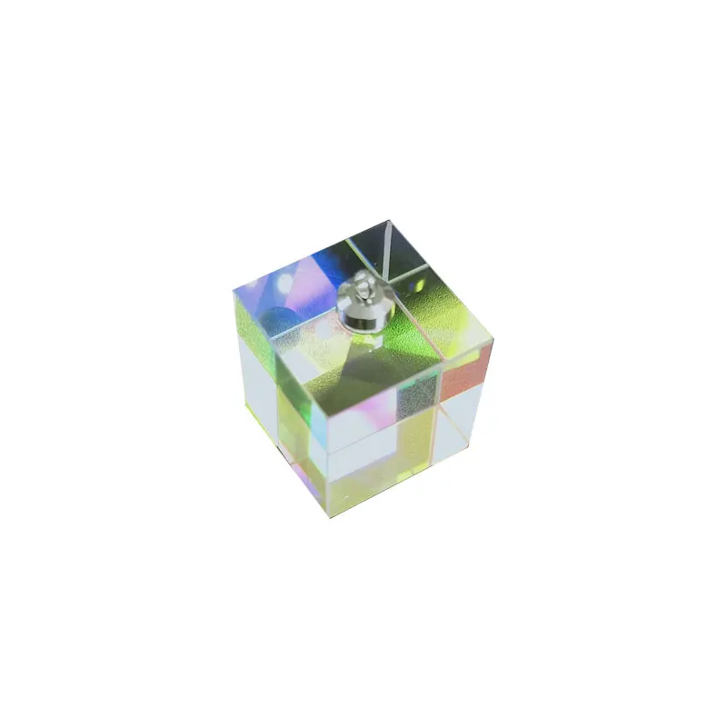 Призматическая Призма кулон шестигранный яркий и безупречный космический куб