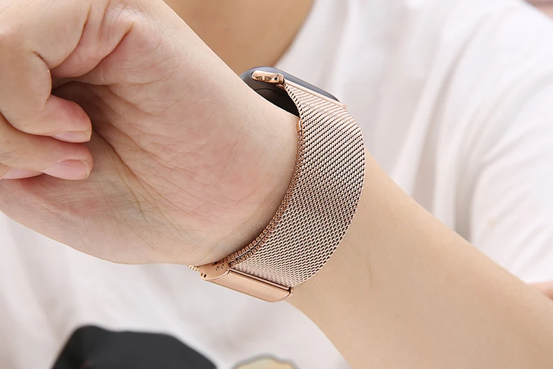Ремешок Миланская петля для Apple Watch iWatch series 1/2/3/4/5 браслет iwatch 6 SE 40 мм 38 42 34 |