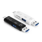 2021 Новый USB3.1 кард-ридер высокое Скорость SD TF микро-sd кардридер, Тип C USB C Micro USB устройство чтения карт памяти OTG кард-ридер