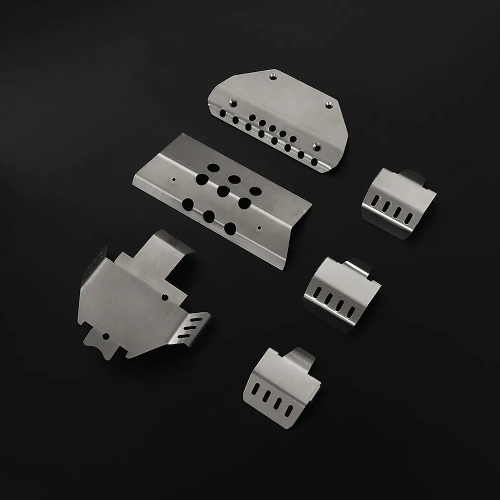 

1 Pcs Metal Front Rear Guard Chassis Axle Armor For 1/10 Rc Crawler Car Traxxas Trx6 G63 Diy Op Parts