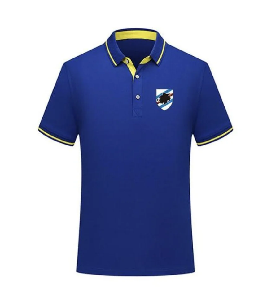 

Polo de ftbol de manga corta para hombre, Polo de entrenamiento deportivo a la moda, 2020 UC Sampdoria