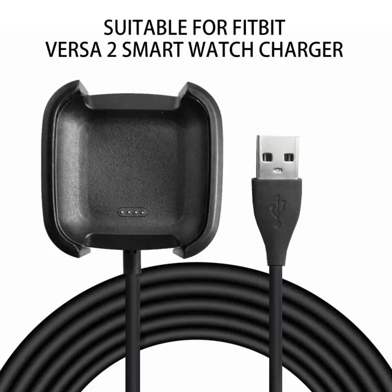 Сменное Зарядное устройство USB для Fitbit versa lite зарядка смарт браслет usb кабель