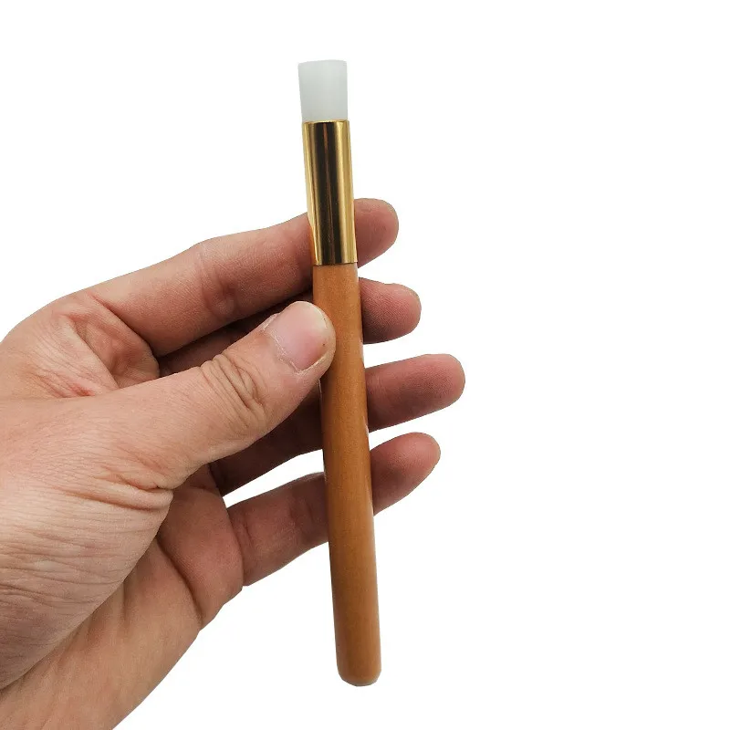 Сверхтонкая щетка для мытья лица SAIANTTH с деревянной ручкой скраб-инструмент Южная