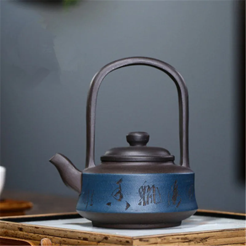 

Лидер продаж 200 мл сырой руды из фиолетовой глины ручной работы Чай горшок Чай комплекты Zisha чайный набор кунг-фу Чай комплект Красота Чай за...