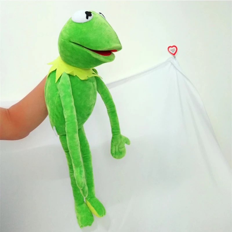 

60cm Sesame Street The Muppet Show Kermit Frog Puppets Plush Toys Doll Stuffed Toys A Birthday Present for Kids Children Gifts