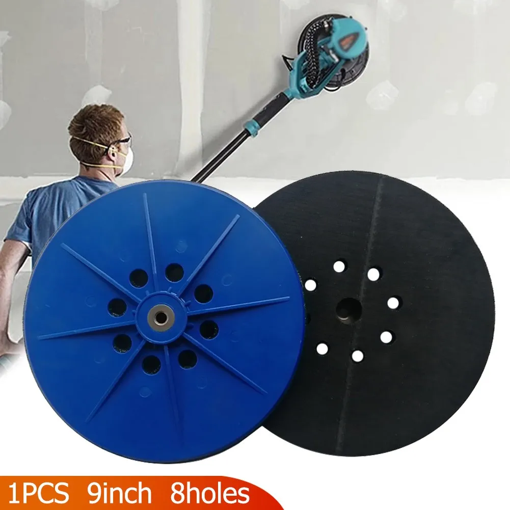 

Sanding Disk For Dustless Sanders & Porta Cable Sanders Drywall Sander Hook And Loop 8hole 9" 215mm Backup Pad With 6mm Thread