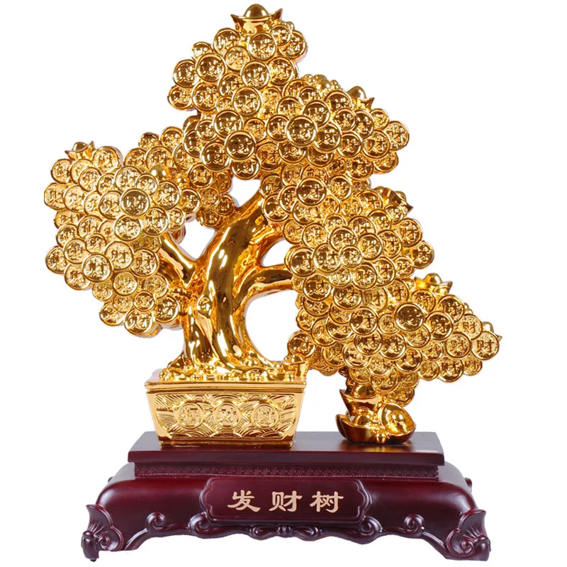 

Mascot feng shui figurines crystal gold luxury aesthetic Home decoration figurines luxury ozdoby wielkanocne Home decor BD50FF