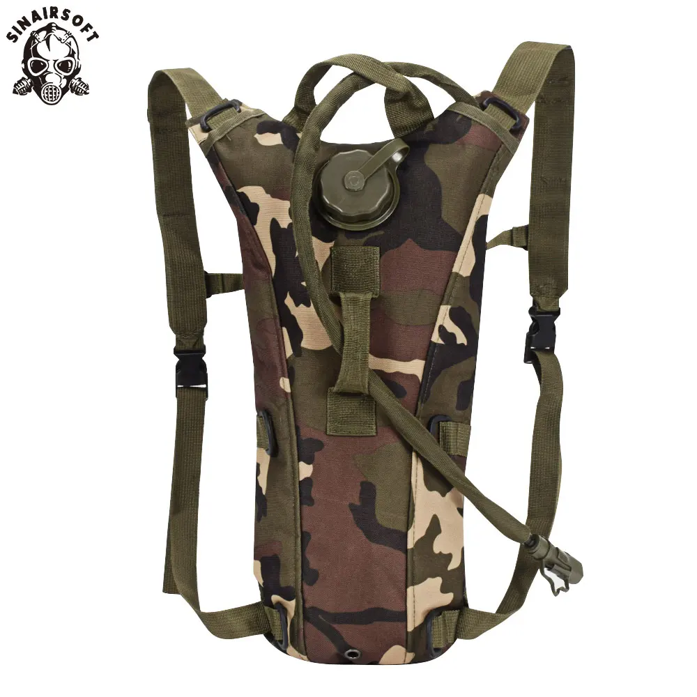 WL SINAIRSOFT 3L Тактический гидратационный Рюкзак Molle военный походный нейлоновый верблюжий водный мочевой пузырь сумка LY0030 - Цвет: WL