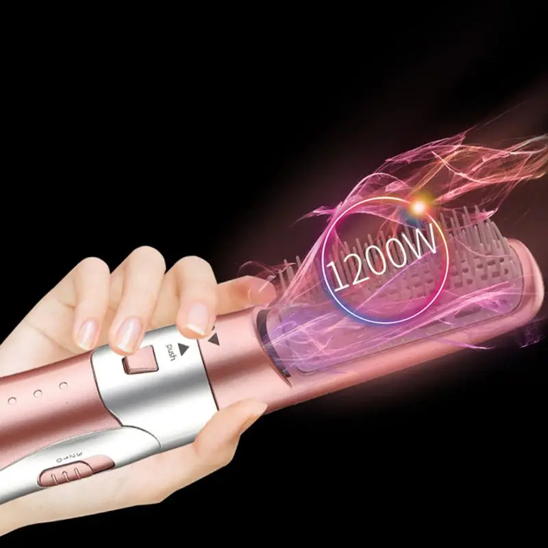 

220-240V Electric Hair Curling Irons Styler Hair Blow Dryer Machine Brush Comb Straightener Curler Styling Tool