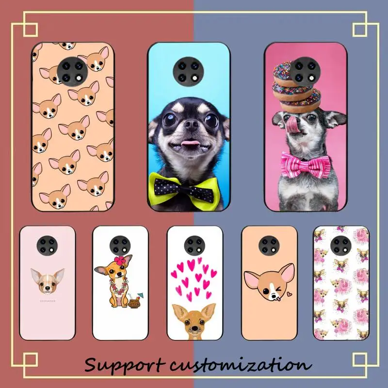 

cute pet Chihuahua dog Phone Case For Xiaomi Redmi Note8A 7 5 Note8pro 8T 9Pro TPU Coque for note6pro