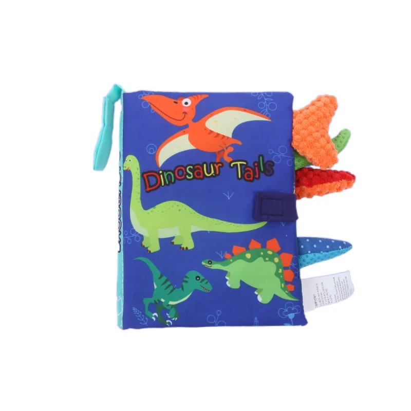 

Fun Baby Books 0-36 Months Newborns Soft Cloth Books Early Development Learning Toys with Sound for Kid Activity
