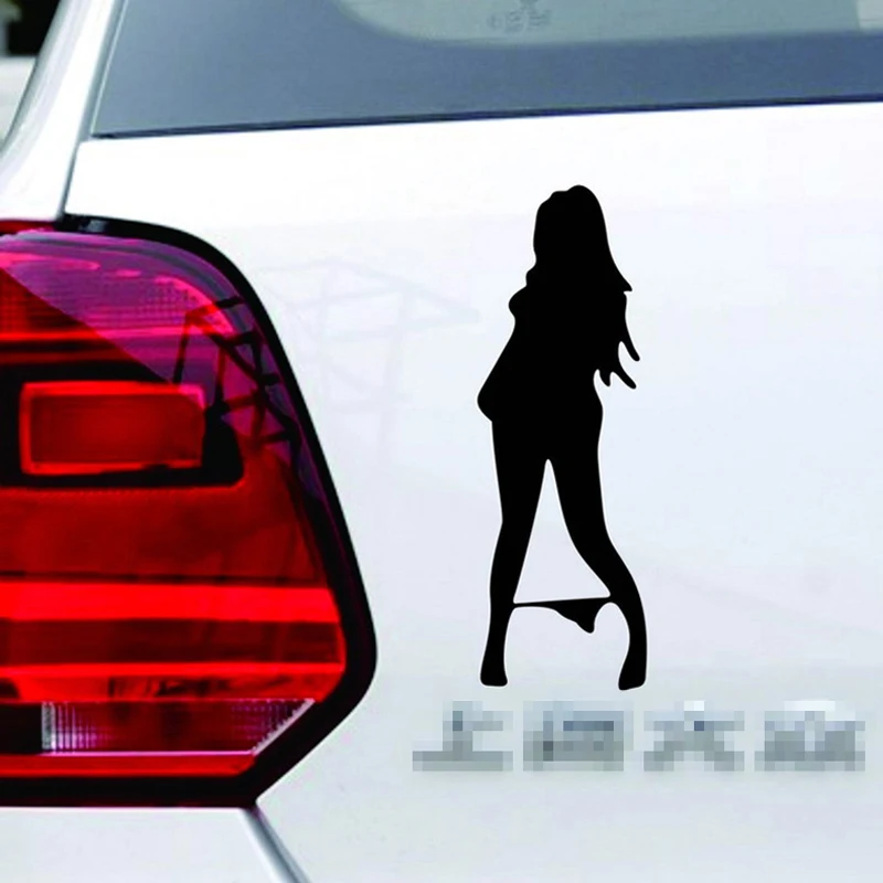 ANGEL DEVIL Sexy Girl fun Personality Anti-Scratch protection Car Stickers And Decals For Toyota Volkswagen Audi Accessories | Автомобили