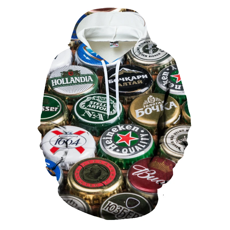 Мужская толстовка с капюшоном модная Высококачественная Женская Свободная