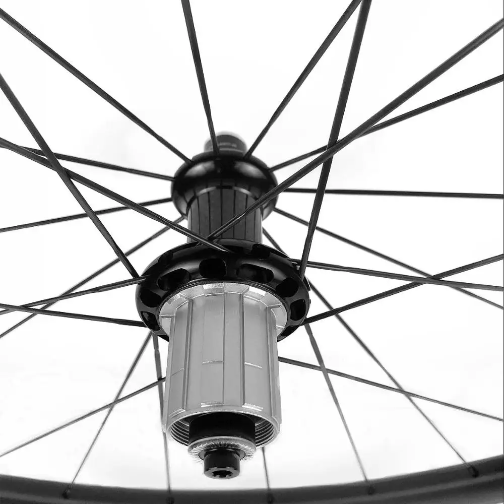 Ультра светильник для шоссейного велосипеда Углеродные колеса 38 мм глубина 25