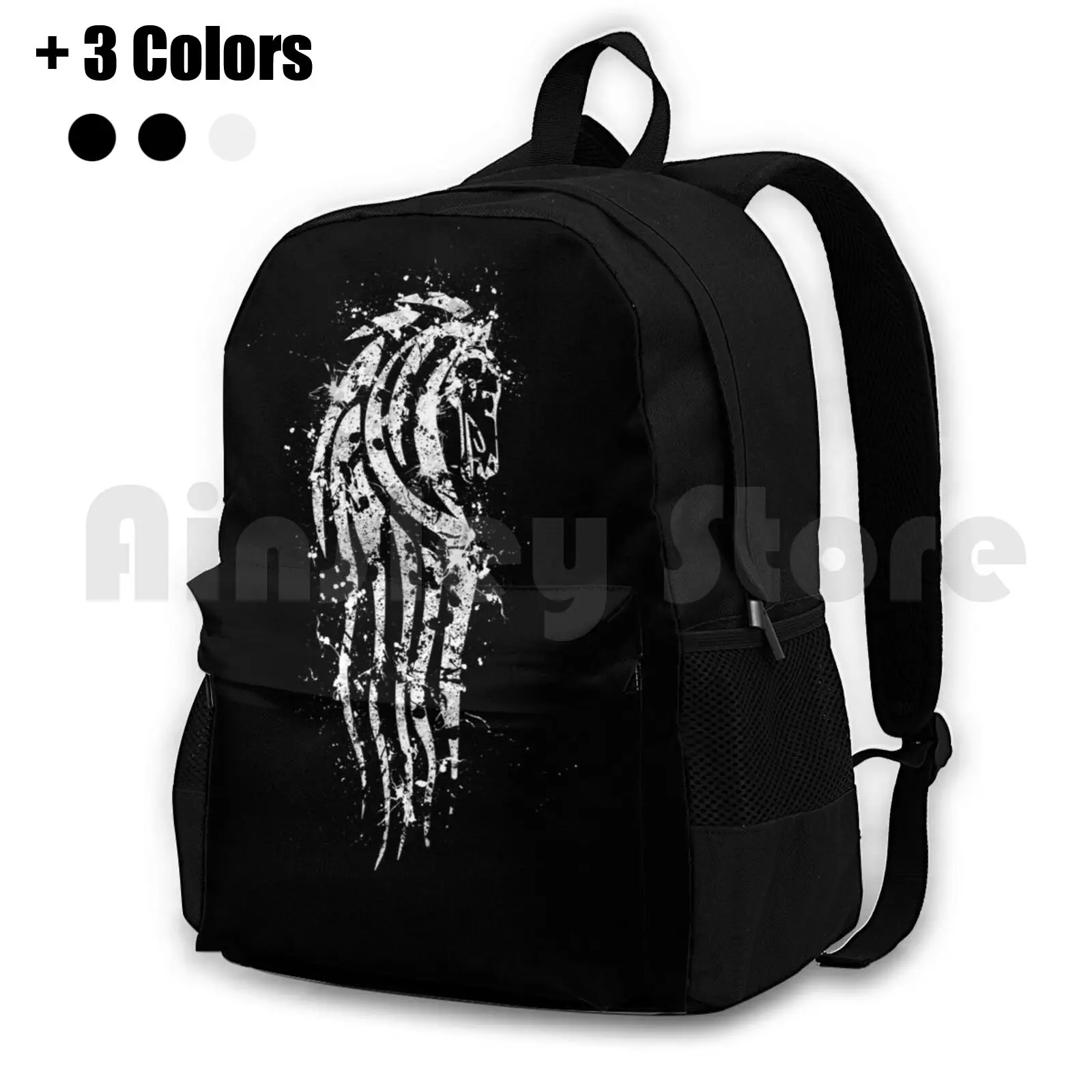 

Horse Of Rohan Outdoor Hiking Backpack Riding Climbing Sports Bag Horse Of Rohan Gondor Theodon Flag Return Of The King Two