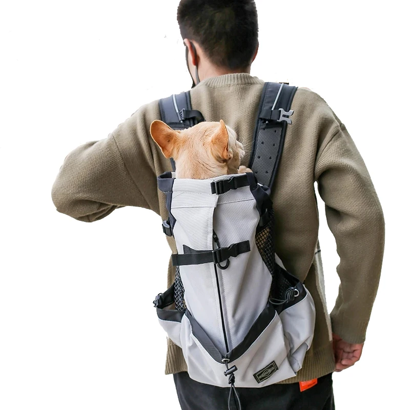Дышащий дорожный рюкзак для прогулок на открытом воздухе щенков маленьких и