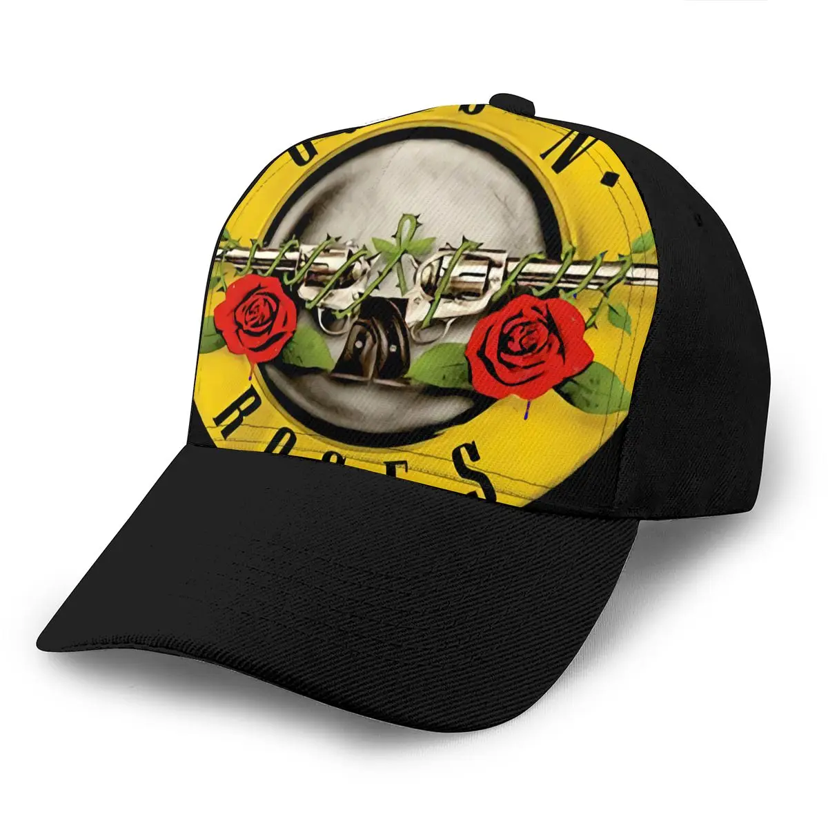 Забавный Новинка Пистолеты N Roses барабан Slim Fit высокое качество Co Бейсбол Кепки