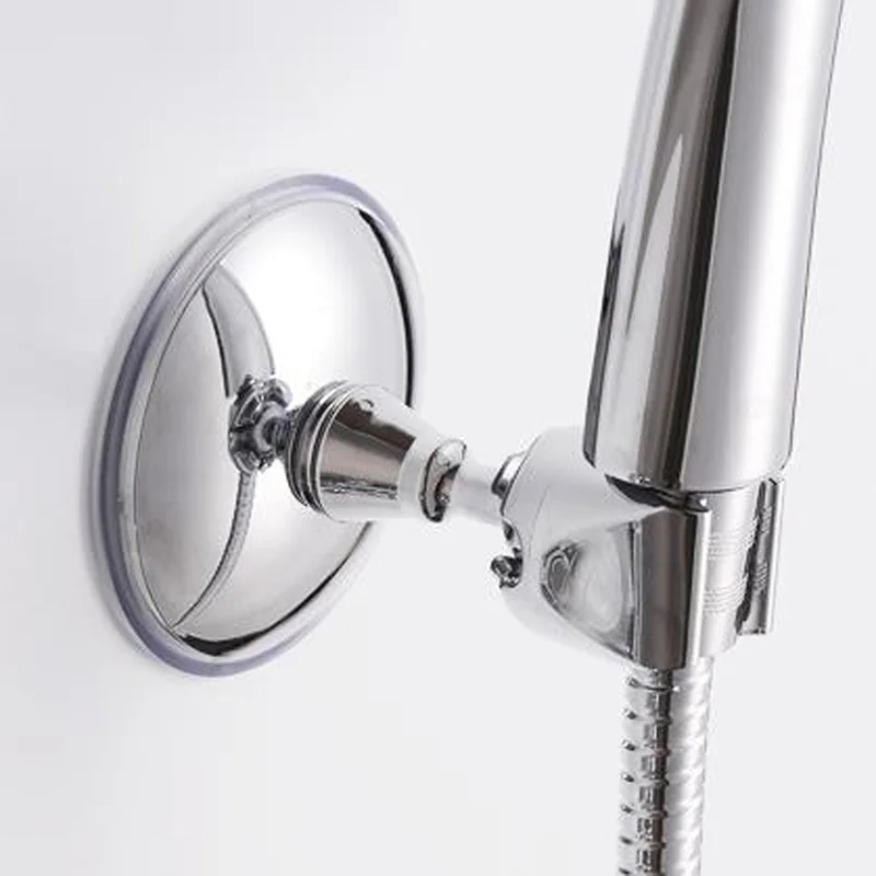 

1PC Adjustable Strong Suction Cup Shower Head Holder Bracket Stand 360° Swivel