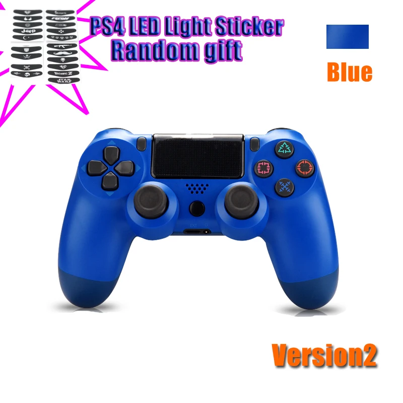 Новая версия 2 4,0 контроллер для SONY PS4 Геймпад для Play Station 4 джойстик Беспроводная консоль для PS3 для Dualshock